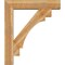 Ekena Millwork Merced Block Rough Sawn Bracket w/ Offset Brace, Western Red Cedar, 8"W x 38"D x 44"H BKT0806X38X44MRC05RWR - alternate 2